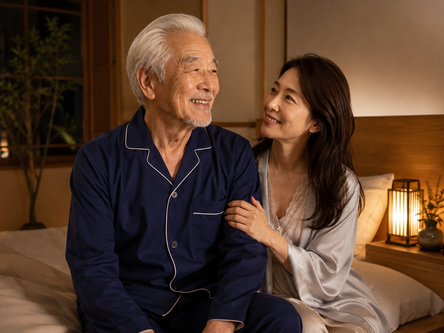 夜の時間を大切にする夫婦